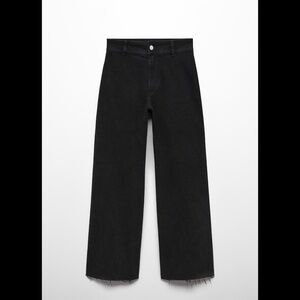 Mango Catherine Black Jeans